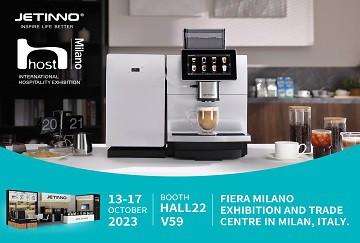 Jetinno：2023 年 HOST 咖啡立异先驱